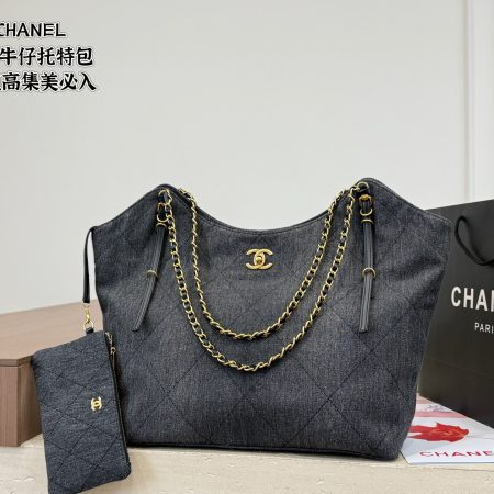 Chanel Denim Tote Bag