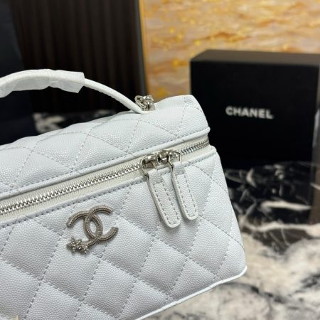 Chanel Vanity with chain Bag - Image 7