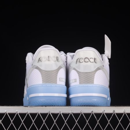 Nike Air Force 1 React White Light Bone CQ8879-100 - Image 6
