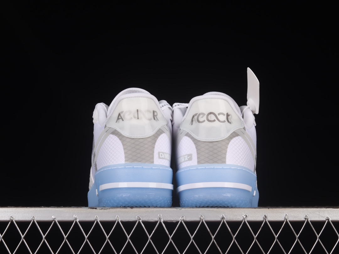 Nike Air Force 1 React White Light Bone CQ8879-100 - Image 6