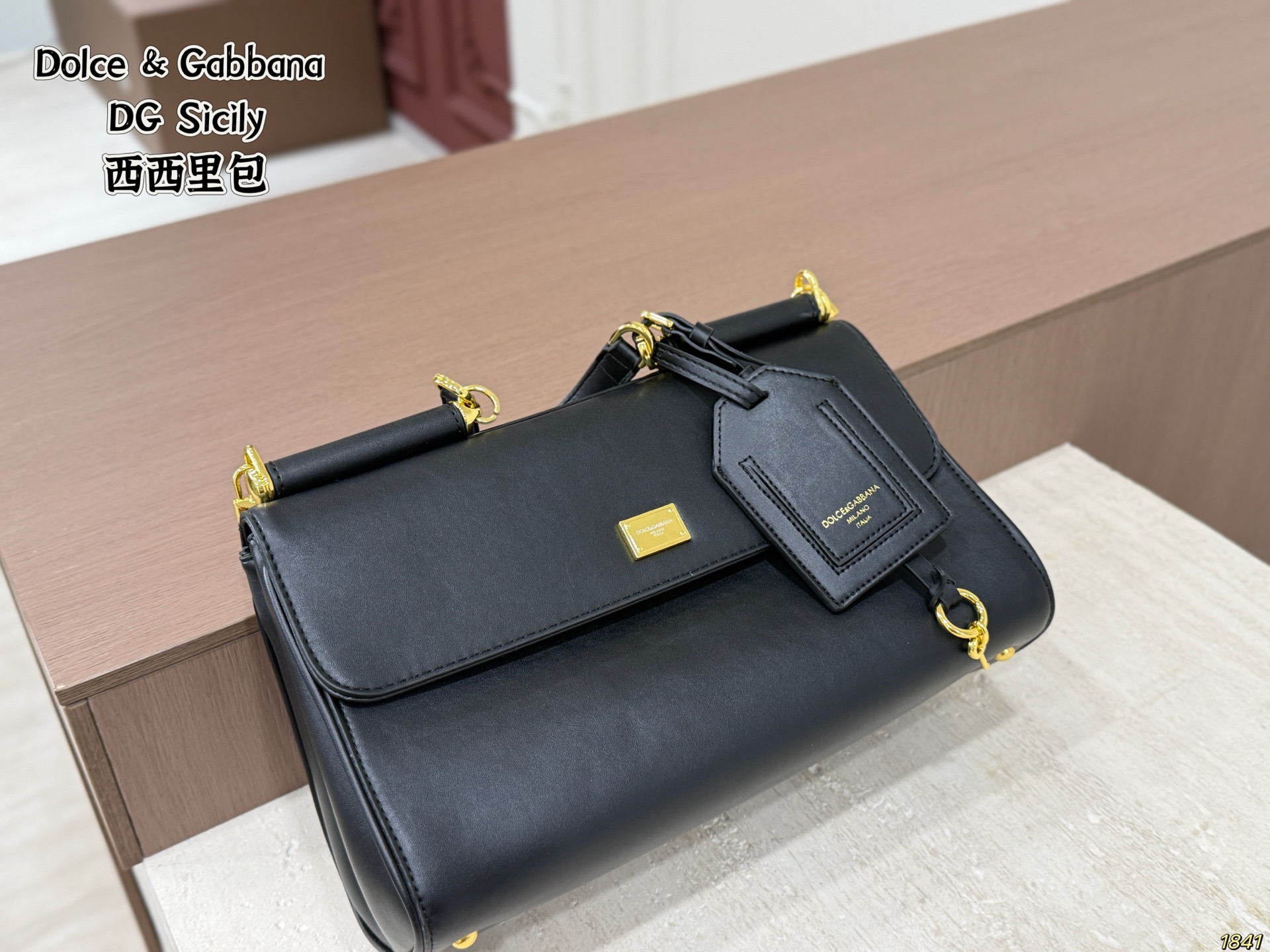 Dolce&Gabbana Large Sicily Handbag - Image 1