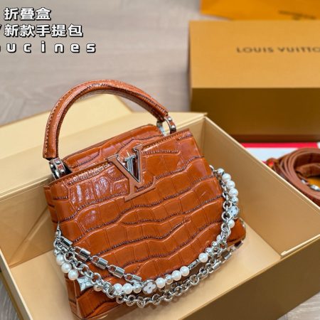 LV Capucines Handbag - Image 6