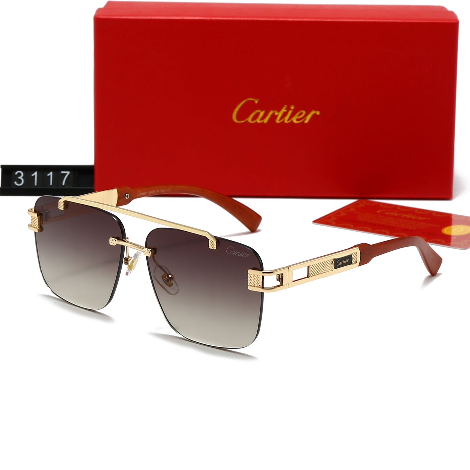 Cartier Fashionable Sunglasses - Image 4