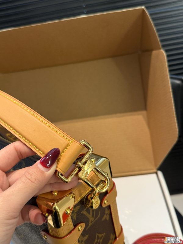 LV Side Trunk MM East West Monogram Bag