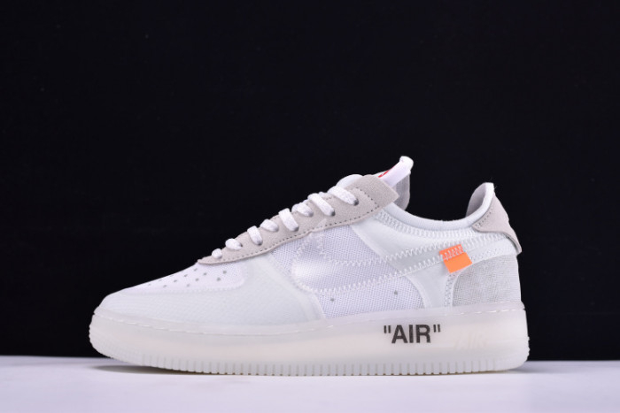 NIKE AIR FORCE 1 LOW OFF-WHITE All White AO4606-100 - Image 2