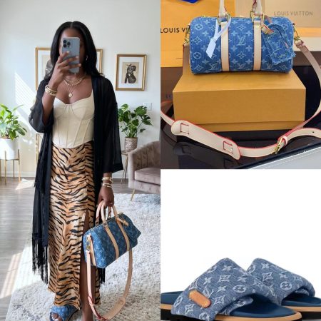LV Shoes & Bag Set