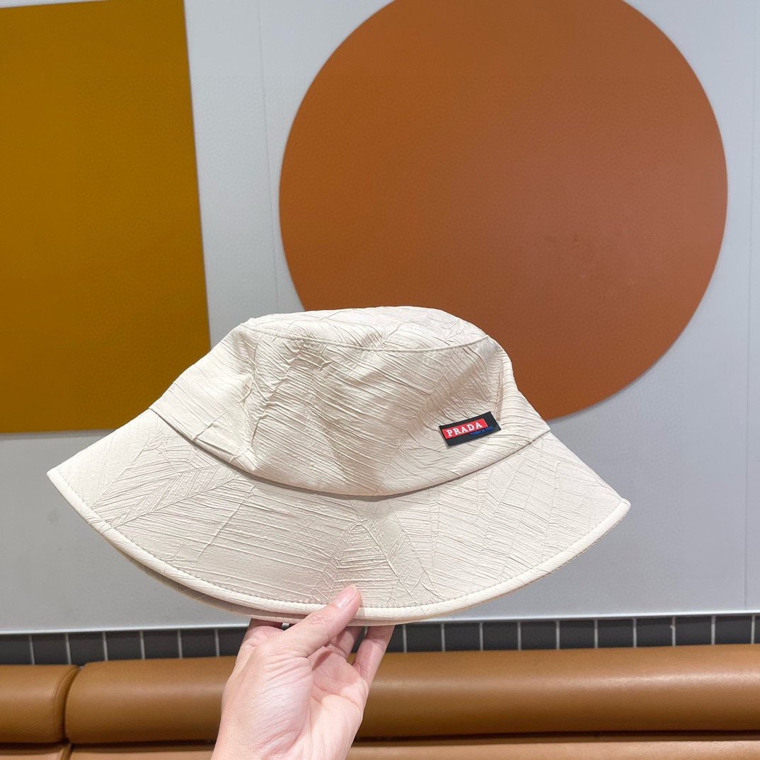 Prada Little Fisherman's Hat With a Face Sunhat - Image 5