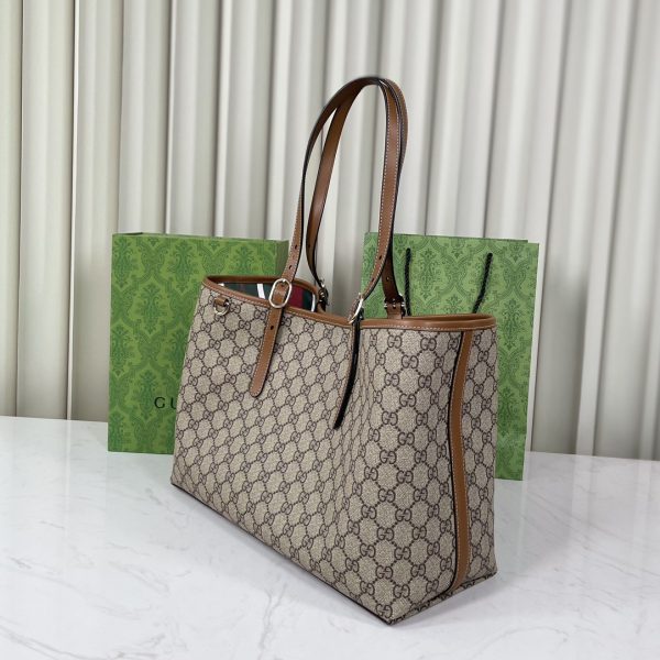 Gucci GG Emblem Large Tote Bag Top Quality