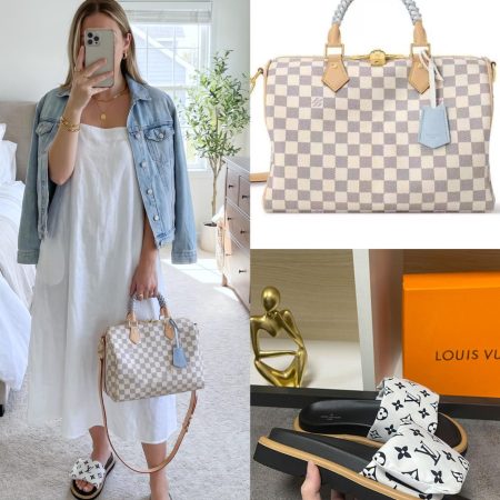 LV Shoes & Bag Set