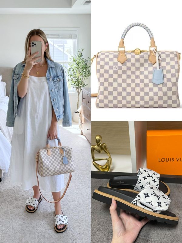 LV Shoes & Bag Set