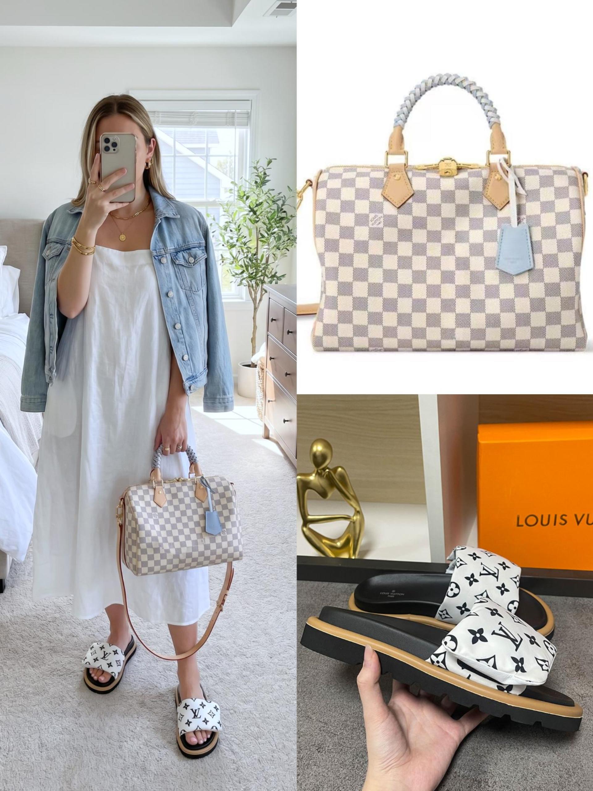 LV Shoes & Bag Set - Image 1