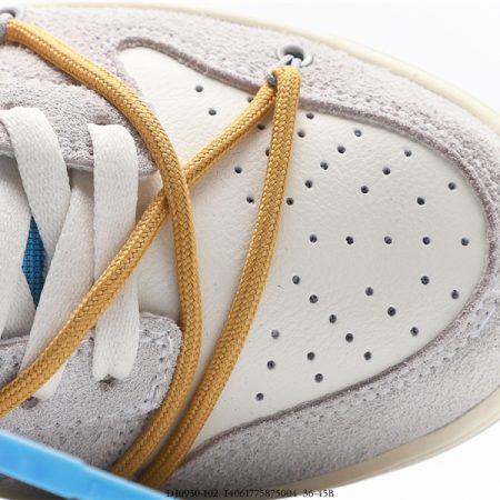 OFF WHITE X Nike Dunk SB Low The 50 NO.34 DJ0950-102 - Image 8