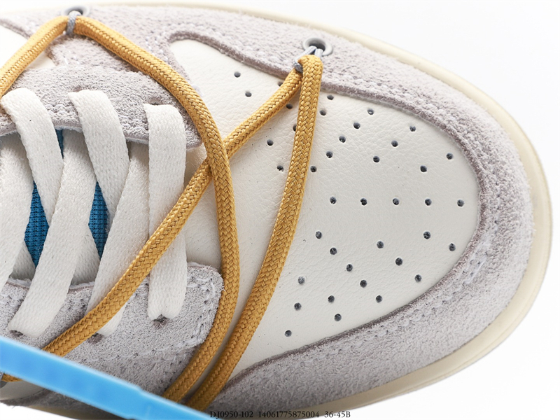 OFF WHITE X Nike Dunk SB Low The 50 NO.34 DJ0950-102 - Image 8