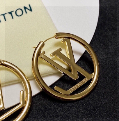 LV Louise Hoop Earrings - Image 8