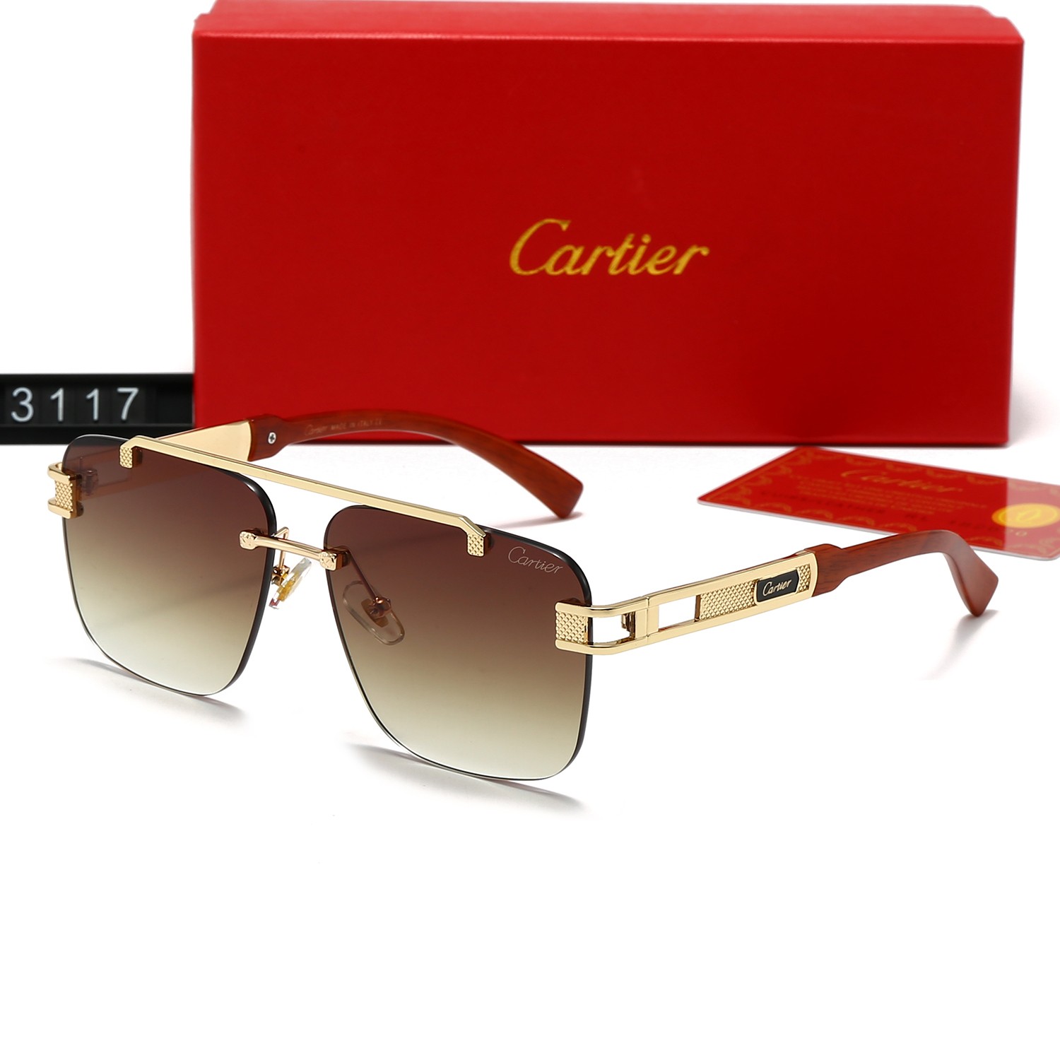 Cartier Fashionable Sunglasses - Image 3