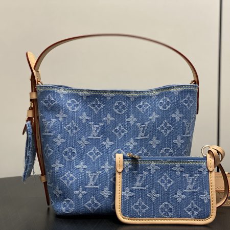 LV All In BB Monogram Denim Bag - Image 3