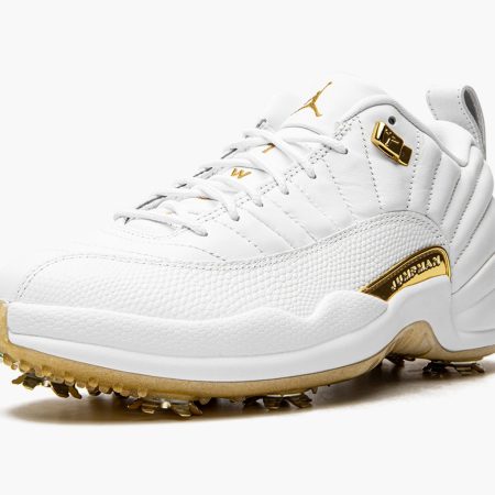 JORDAN XII G NRG M22 "Jordan 12 Golf - White Metallic" - Image 2