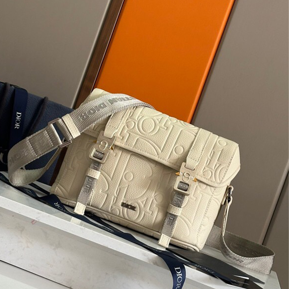 Dior Hit The Road Grained Leather Crossbody Bag - Image 2