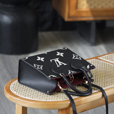 LV OnTheGo PM Bicolor Monogram Empreinte Bag - Top Quality - Image 8