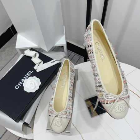 Chanel  Twill Soft Mud Suede  Sandals Slide - Image 6