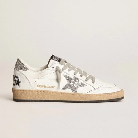 Golden Goose Ball Star Leather round-soled platform sneakers - Image 4