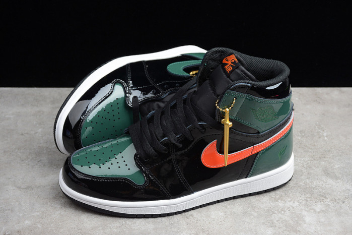 Air Jordan 1 Retro High Og-sf "solefly Art Basel AV3905-038 - Image 8
