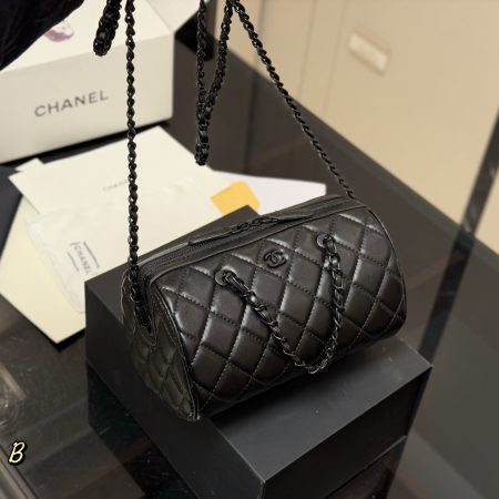 Chanel 25P Bowling Bag - Image 5