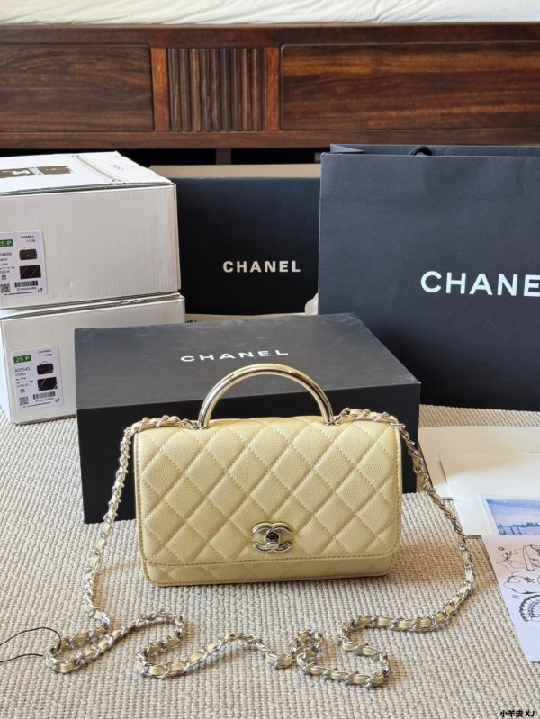 Chanel CC 25P Wallet Woc Handle Bag