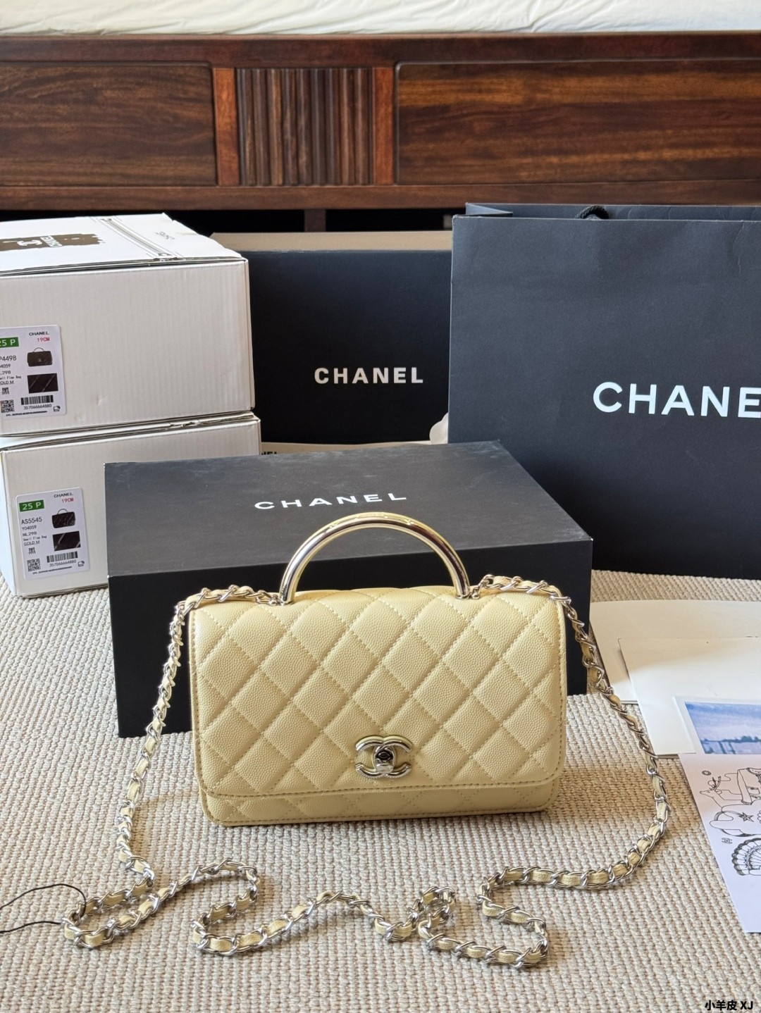 Chanel CC 25P Wallet Woc Handle Bag - Image 4