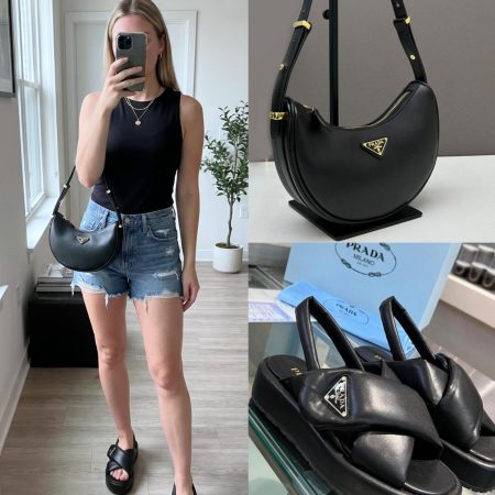 Prada Shoes & Bag Set