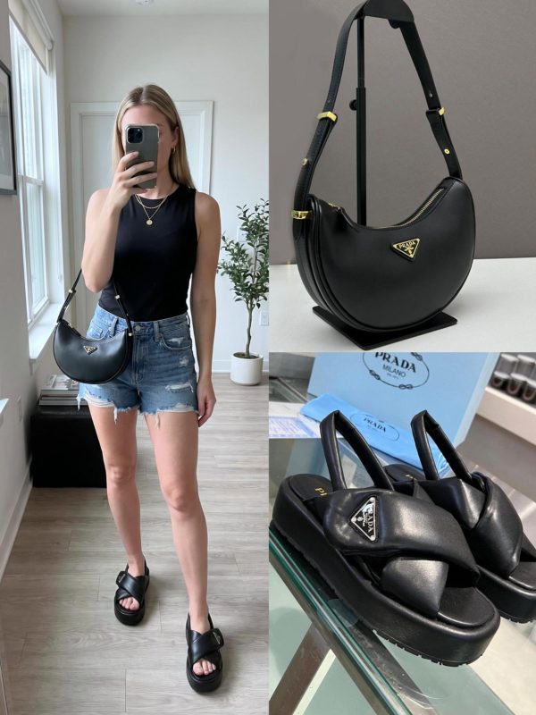 Prada Shoes & Bag Set