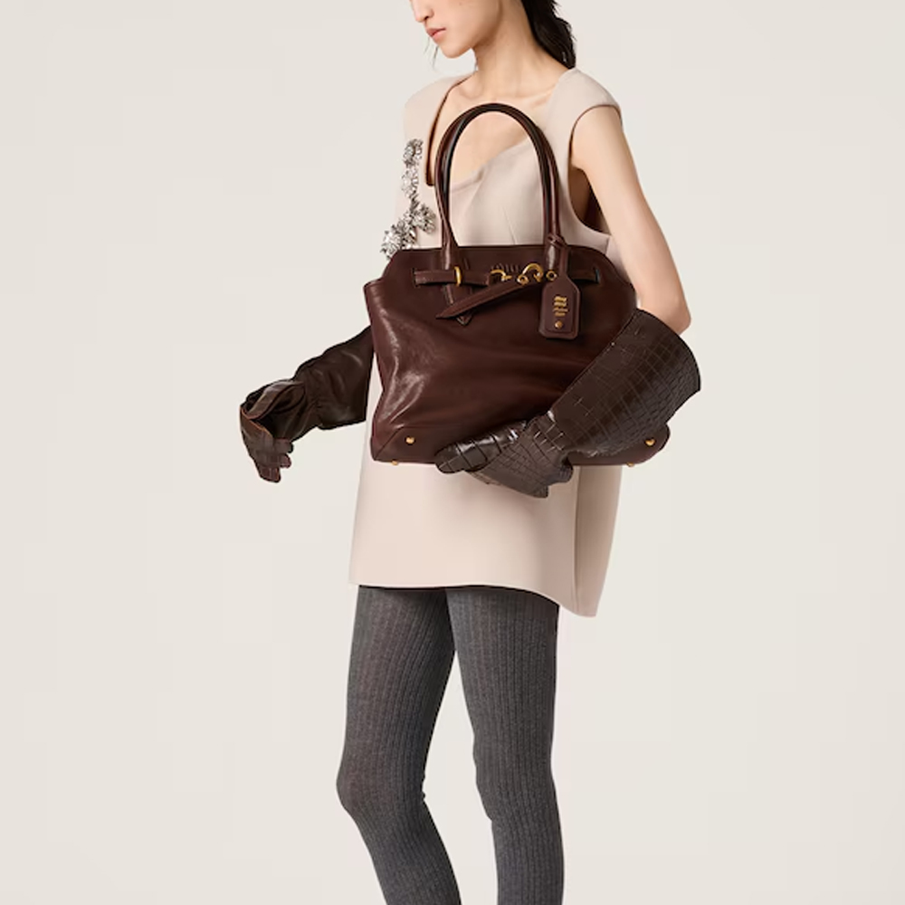 Miu Miu Aventure leather bag - Image 2