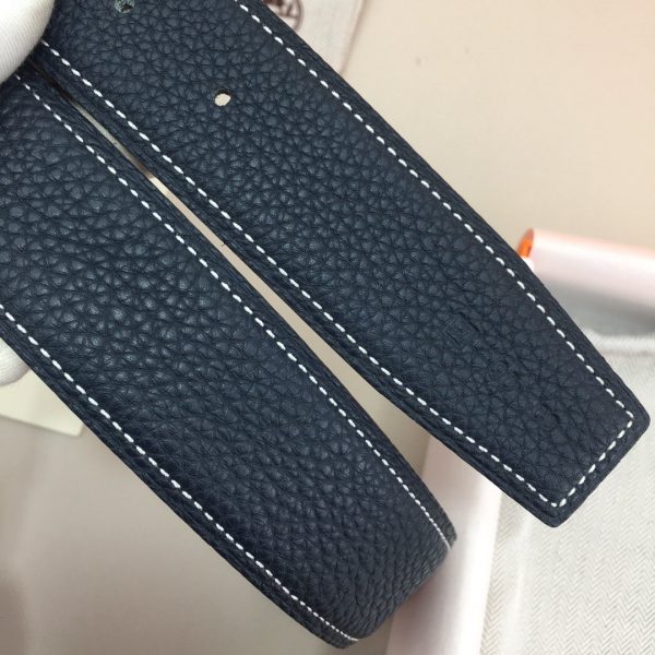 Hermes H Belt Buckle & Reversible Black For Women, Women Belt 380MM