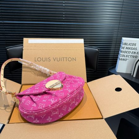 LV Sunset Monogram Denim Bag - Image 10