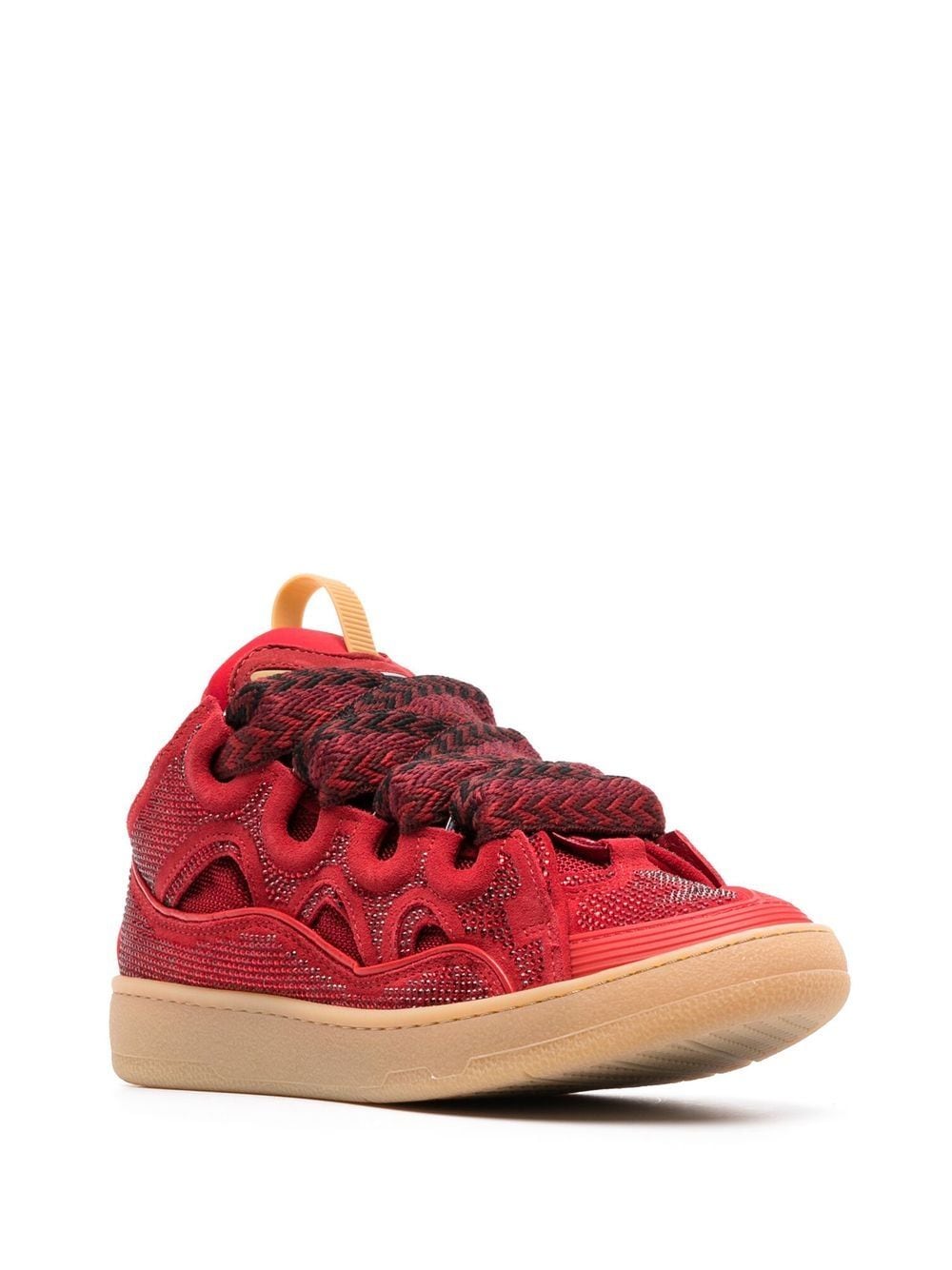 Lanvin LEATHER CURB SNEAKERS - Image 2