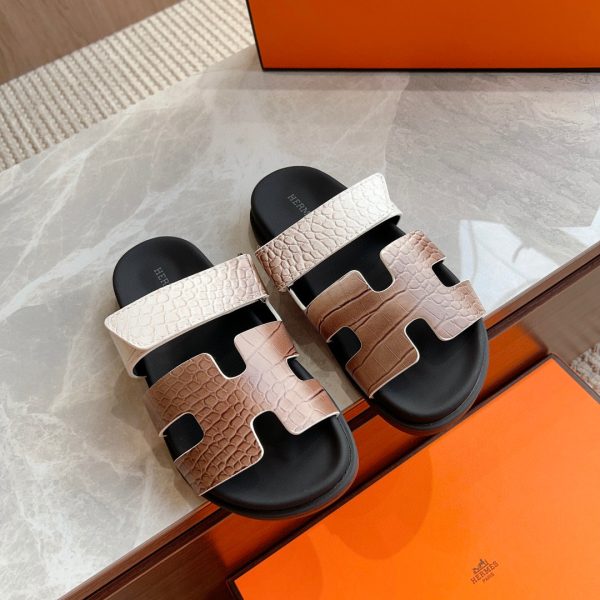 Hermes Chypre Slide Sandals
