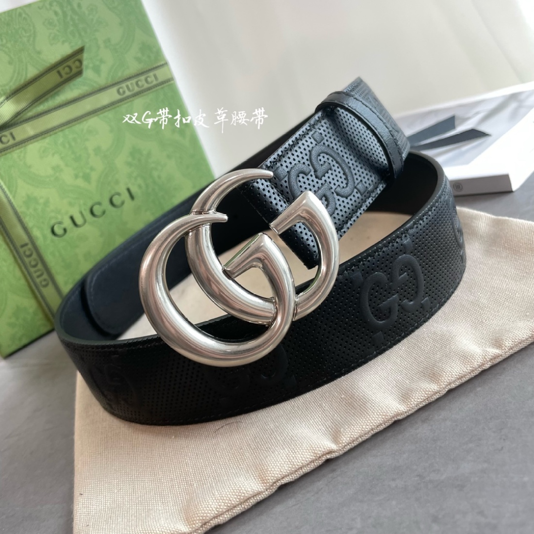 Gucci New Relief Punching Embossed 40MM - Image 4