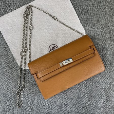 Hermes Kelly Chain Purse Bag - Image 20