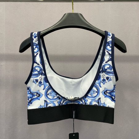 Dolce & Gabbana Majolica-print Jersey Leggings - Image 4