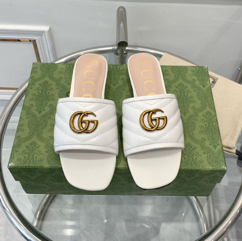 Gucci Double G Slide Sandal 619893 - Image 4