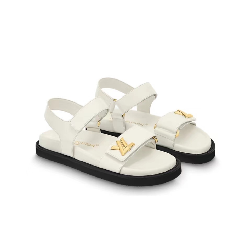 LV Sunset Beach Sandals Slide - Image 1