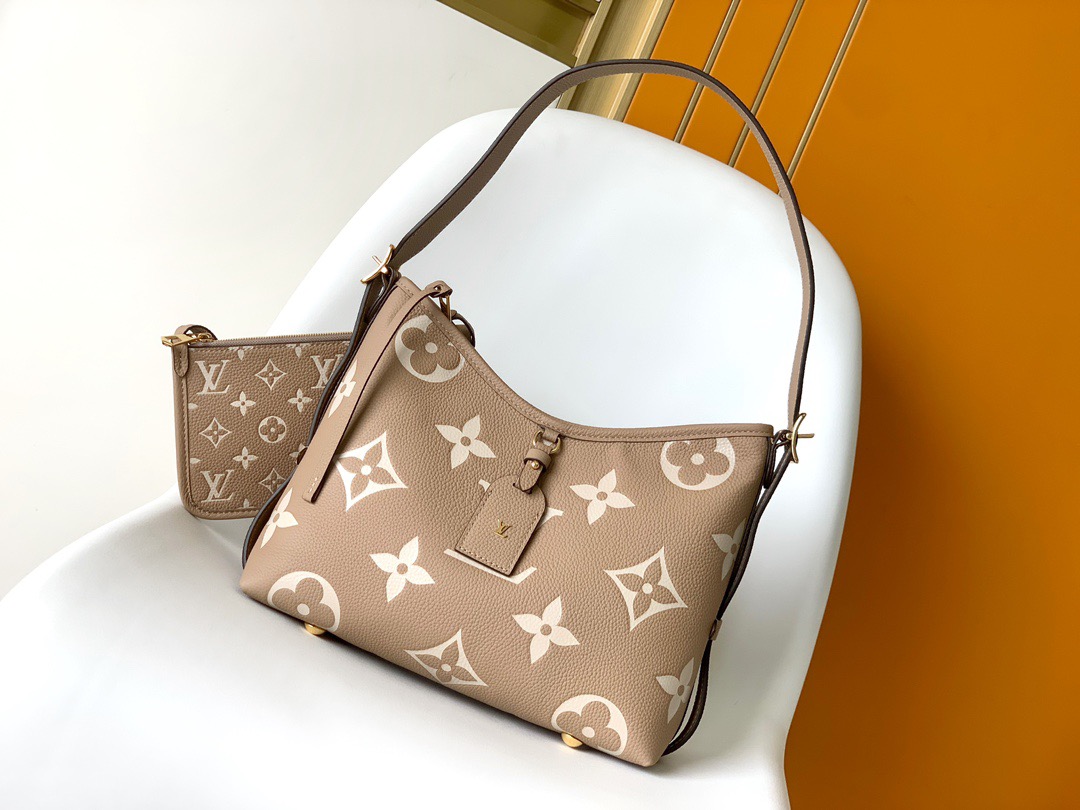 LV CarryAll PM Monogram Empreinte Leather Women Handbag 10A Mirror Version - Image 10