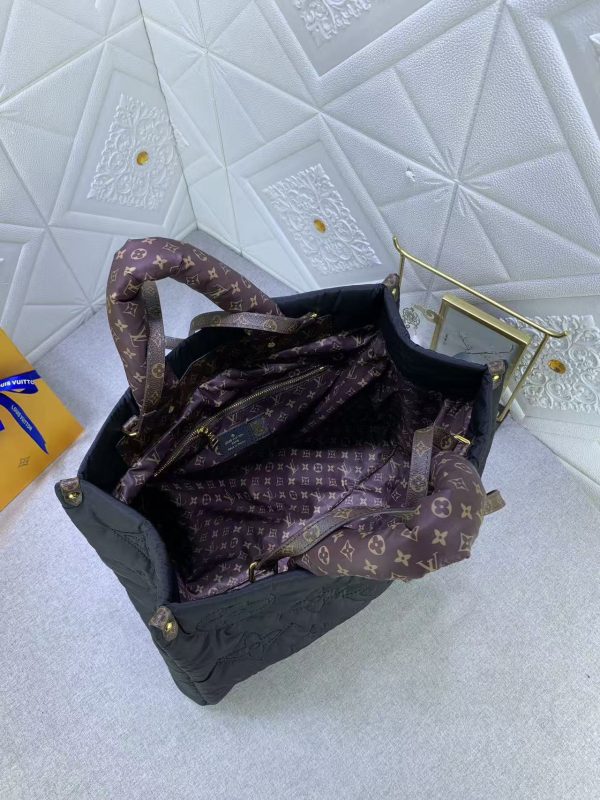 LV Econyl Monogram Pillow OnTheGo Tote Bag Mirror Version