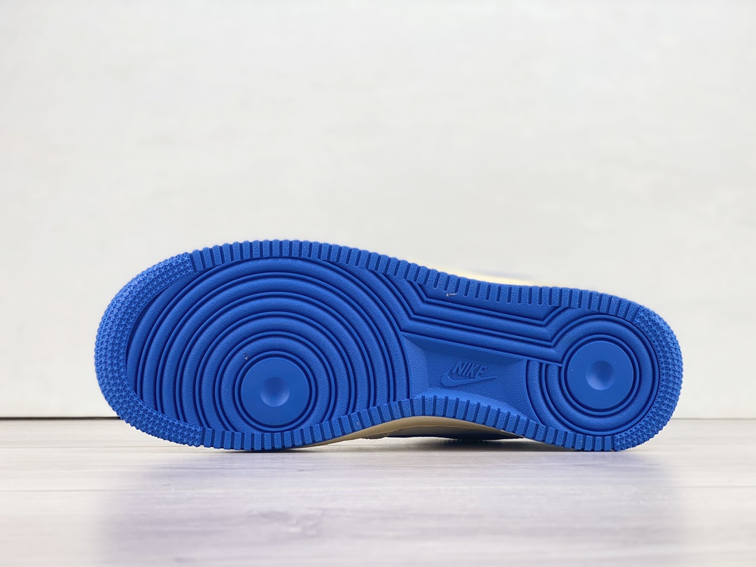 Nike Air Force White Blue - Image 9