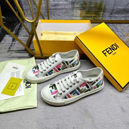 Fendi Domino Low-top Sneakers Shoes - Image 2