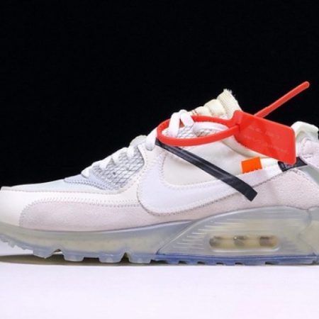 OFF-WHITE x Nike Air Max 90 Sail Muslin Virgil Abloh AA7293-100