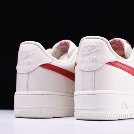 Nike Air Force 1 07 White Sport Red New Shoes 315122-126 - Image 16