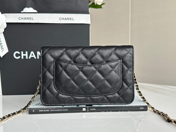 Chanel Classic Wallet on Chain Quilted Caviar