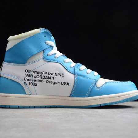 Off-White Air Jordan 1 Powder Blue UNC AQ0818-148 - Image 5