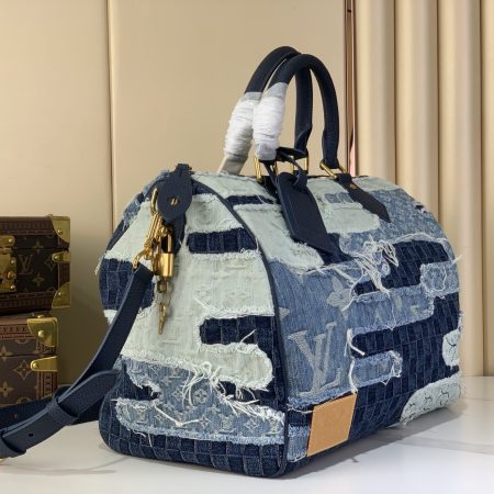 LV Sac Speedy 40 Bandouliere Monogram Other - For Men (Top Quality) - Image 2